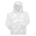 White - Front - B&C Childrens-Kids #Reset Windbreaker