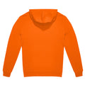 Orange - Back - B&C Unisex Adult ID.223 Hoodie