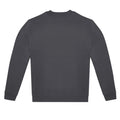 Dark Grey - Back - B&C Unisex Adult ID.222 Crew Neck Sweatshirt