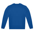 Royal Blue - Back - B&C Unisex Adult ID.222 Crew Neck Sweatshirt