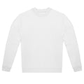White - Front - B&C Unisex Adult ID.222 Crew Neck Sweatshirt