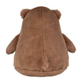 Brown - Back - Mumbles Zippie Bear Soft Plush Toy