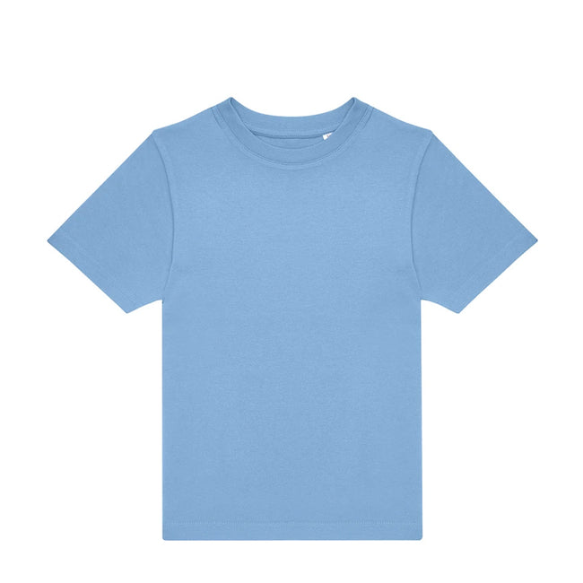 Sky Blue - Front - B&C Childrens-Kids #E190 T-Shirt