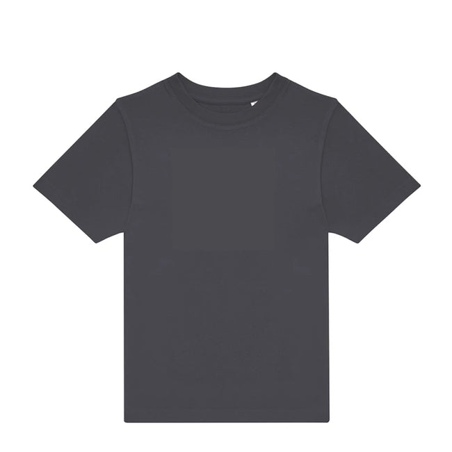 Dark Grey - Front - B&C Childrens-Kids #E190 T-Shirt