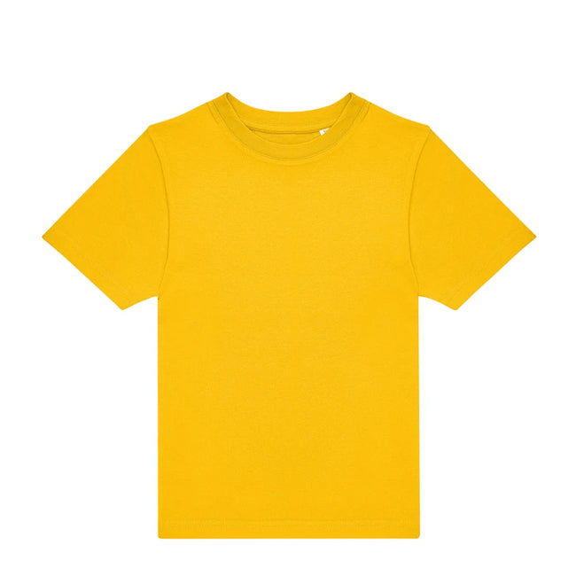 Gold - Front - B&C Childrens-Kids #E190 T-Shirt