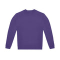 Radiant Purple - Front - B&C Unisex Adult ID.332 Crew Neck Sweatshirt