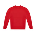 Red - Front - B&C Unisex Adult ID.332 Crew Neck Sweatshirt