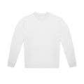 White - Front - B&C Unisex Adult ID.332 Crew Neck Sweatshirt