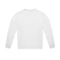 White - Back - B&C Unisex Adult ID.332 Crew Neck Sweatshirt