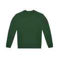 Bottle Green - Front - B&C Unisex Adult ID.332 Crew Neck Sweatshirt