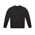 Black - Front - B&C Unisex Adult ID.332 Crew Neck Sweatshirt