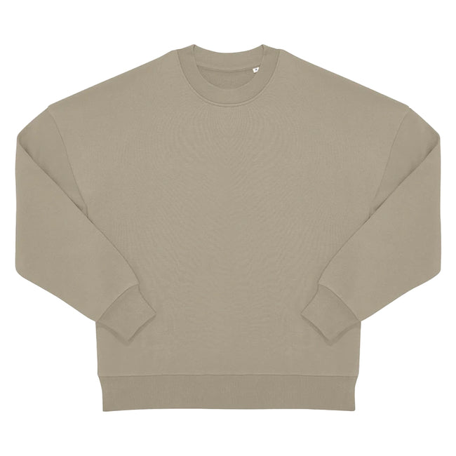 Mastic - Front - B&C Unisex Adult Influence Crew Neck Sweatshirt