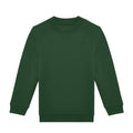 Bottle Green - Front - B&C Childrens-Kids ID.332 Crew Neck Sweatshirt