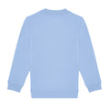 Lotus Blue - Back - B&C Childrens-Kids ID.332 Crew Neck Sweatshirt