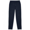 Navy - Front - B&C Unisex Adult ID.000 Jogging Bottoms