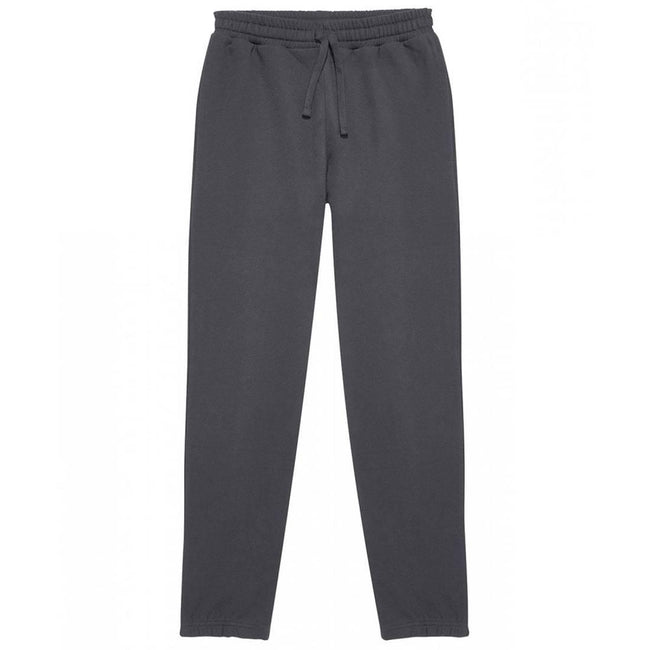 Dark Grey - Front - B&C Unisex Adult ID.000 Jogging Bottoms