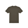 Khaki - Front - B&C Unisex Adult #E220 T-Shirt