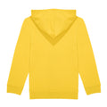 Pop Yellow - Back - B&C Childrens-Kids ID.333 Hoodie