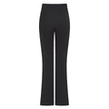 Black - Back - SF Womens-Ladies Flared Leggings
