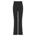Black - Front - SF Womens-Ladies Flared Leggings