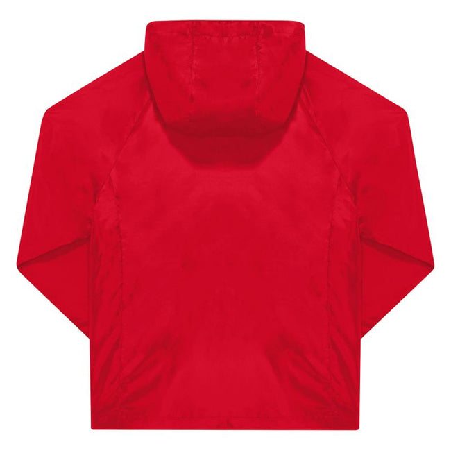 Red - Back - B&C Unisex Adult #Reset Windbreaker