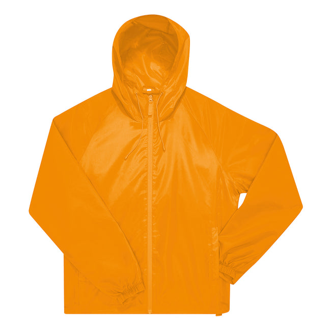 Meta Orange - Front - B&C Unisex Adult #Reset Windbreaker