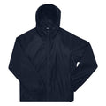Navy - Front - B&C Unisex Adult #Reset Windbreaker