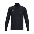 Black - Front - Under Armour Mens UA Challenger Quarter Zip Midlayer