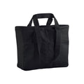 Black - Front - Westford Mill Cargo Double Handle Tote Bag