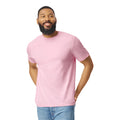 Light Pink - Side - Gildan Unisex Adult Soft Style T-Shirt
