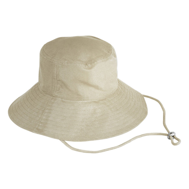 Warm Sand - Front - Beechfield Wide Brim Sun Hat