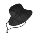 Black - Back - Beechfield Wide Brim Sun Hat