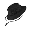 Black - Back - Beechfield Outdoor Sun Hat