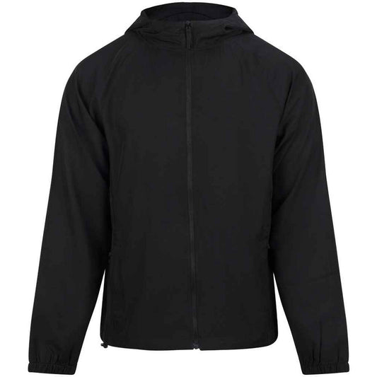 Black - Front - Just Cool Mens AWDis Track Jacket