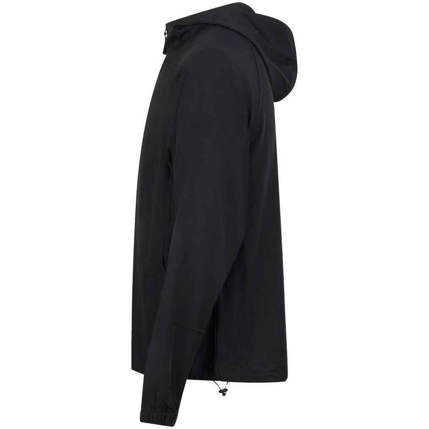 Black - Side - Just Cool Mens AWDis Track Jacket