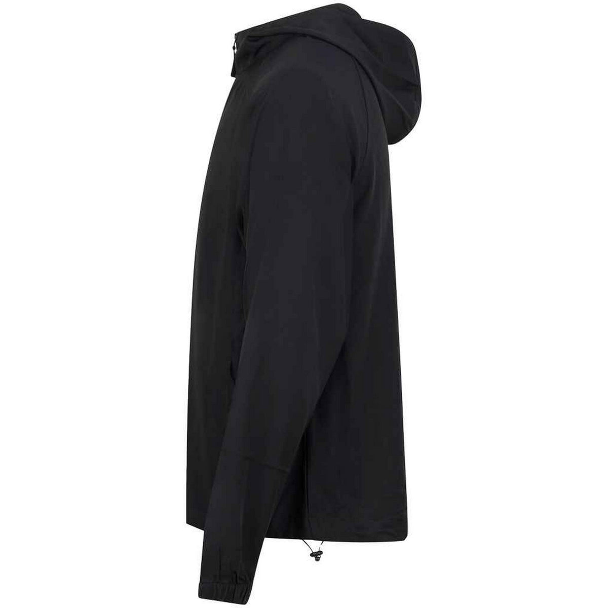 Black - Side - Just Cool Mens AWDis Track Jacket