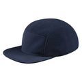 Navy - Back - Beechfield Unisex Adult Recycled Fleece Camper Cap