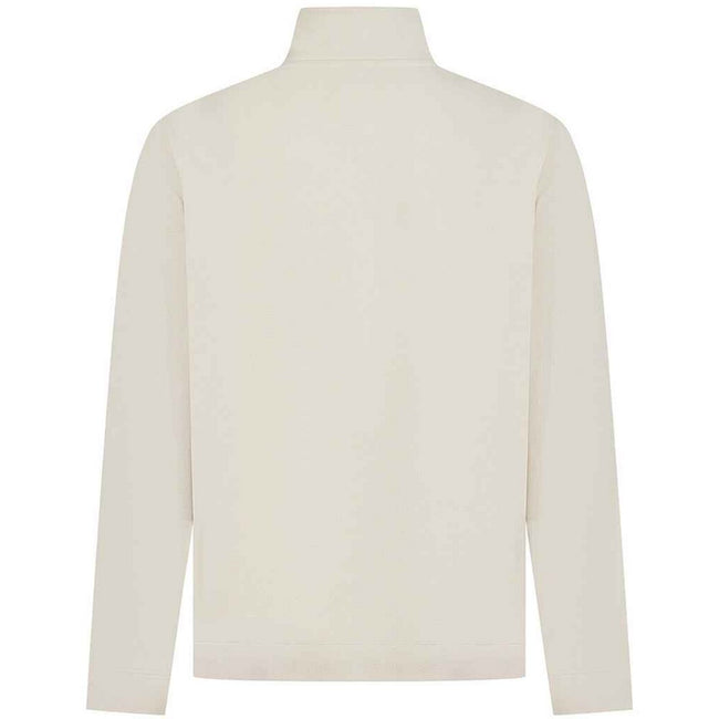 Natural - Back - Front Row Mens Pique Top