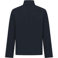 Navy - Back - Front Row Mens Pique Top