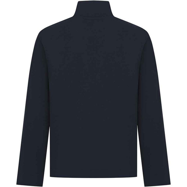Navy - Back - Front Row Mens Pique Top