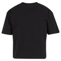 Black - Back - Build Your Brand Womens-Ladies Sorona Loose T-Shirt