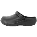 Black - Back - Premier Unisex Adult Anchor Non Slip Chef´s Clogs