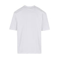 White - Back - Build Your Brand Mens Sorona Loose Fit T-Shirt