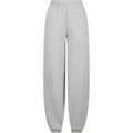 Light Asphalt - Front - Build Your Brand Womens-Ladies Fluffy Sweatpants