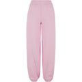 Soft Pink - Front - Build Your Brand Womens-Ladies Fluffy Sweatpants