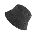 Vintage Black - Back - Beechfield Unisex Adult Vintage Bucket Hat