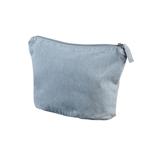 Vintage Light Blue - Back - Westford Mill Garment Dyed Accessory Bag