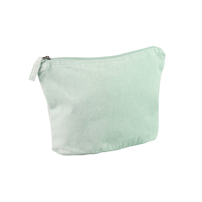Vintage Aqua - Front - Westford Mill Garment Dyed Accessory Bag