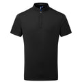 Black - Front - Premier Unisex Adult Coolchecker Chef Shirt