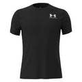 Black - Front - Under Armour Unisex Adult HeatGear T-Shirt